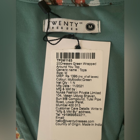 Wrap around top NWT - Picture 6 of 7